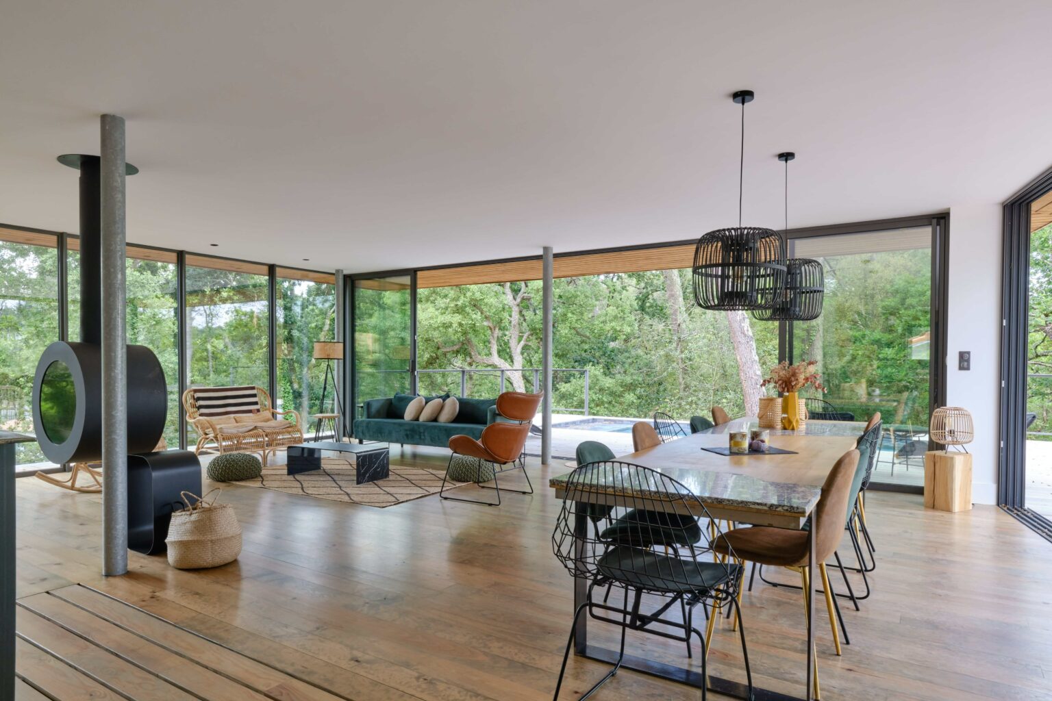 Living Room - Villa Heuguera - Les Maisons Escapia