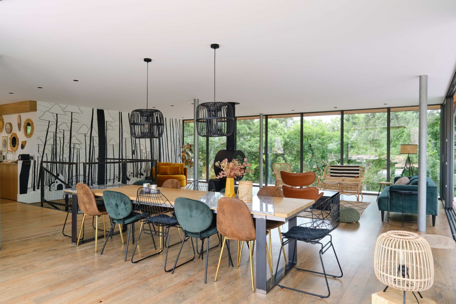 Living Room - Villa Heuguera - Les Maisons Escapia